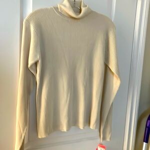 Silk turtleneck NWT never worn knit size XS
